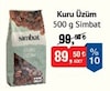 Bim 24 Ekim 2025 Kataloğu Simbat Kuru Üzüm 500 g