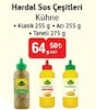 Bim 4 Kasım 2025 Kataloğu Kühne Hardal Sos Çeşitleri 255 g/275 g