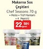 Bim 4 Kasım 2025 Kataloğu Chef Seasons Makarna Sos Çeşitleri 70 g