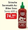 Bim 4 Kasım 2025 Kataloğu Seres Sriracha Sarımsaklı Acı Biber Sosu 600 g