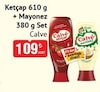 Bim 4 Kasım 2025 Kataloğu Calve Ketçap 610 g+Mayonez 380 g Set