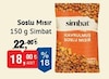 Bim 7 Kasım 2025 Kataloğu Simbat Soslu Mısır 150 g 