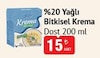 Bim 18 Kasım 2025 Kataloğu Dost %20 Yağlı Bitkisel Krema 200 ml