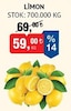 Bim 21 Kasım 2025 Kataloğu Limon kg