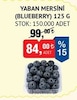Bim 21 Kasım 2025 Kataloğu Yaban Mersini Blueberry 125 g 