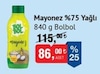 Bim 6 Aralık 2025 Kataloğu Bolbol %75 Yağlı Mayonez 840 g