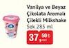 Bim 16 Aralık 2025 Kataloğu Sek Vanilya ve Beyaz Çikolata Aromalı Çilekli Milkshake 285 ml