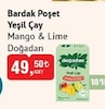 Bim 16 Aralık 2025 Kataloğu Doğadan Mango Lime Yeşil Çay 18'li