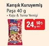 Bim 23 Aralık 2025 Kataloğu Paşa Kaju & Turna Yemişi Karışık Kuruyemiş 40 g 