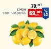 Bim 16 Ocak 2026 Kataloğu Limon kg 