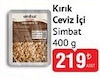Bim 10 Şubat 2026 Kataloğu Simbat Kırık Ceviz İçi 400 g