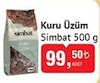 Bim 10 Şubat 2026 Kataloğu Simbat Kuru Üzüm Çekirdeksiz 500 gr