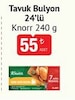 Bim 10 Şubat 2026 Kataloğu Knorr 24'lü Tavuk Bulyon