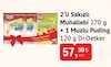 Bim 3 Mart 2026 Kataloğu Dr. Oetker 2'li Sakızlı Muhallebi 270 g ve Muzlu Puding 120 g 