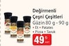 Bim 3 Mart 2026 Kataloğu Güzin Değirmenli Çeşni Çeşitleri 80 g /90 g 