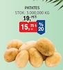 Bim 6 Mart 2026 Kataloğu Patates Yemeklik kg