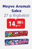 Bim 13 Mart 2026 Kataloğu Bigbabol Meyve Aromalı Sakız 27 g 