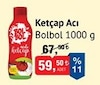 Bim 31 Mart 2026 Kataloğu Bolbol Ketçap Acı 1000 g