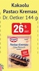Bim 21 Nisan 2026 Kataloğu Dr. Oetker Pişmeli Kakaolu Pastacı Kreması 144 gr