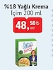 Bim 12 Mayıs 2026 Kataloğu İçim Şef Yemeklik %18 Yağlı 200 ml Krema