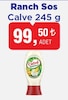 Bim 22 Mayıs 2026 Kataloğu Calve Ranch Sos 245 gr