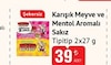 Bim 9 Haziran 2026 Kataloğu Tipitip Karışık Meyve ve Mentol Aromalı Sakız 2x27 g