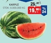 Bim 12 Haziran 2026 Kataloğu Karpuz 1 kg