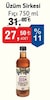 Bim 27 Haziran 2026 Kataloğu Fıçı Üzüm Sirkesi 750 ml