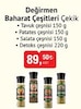 Bim 7 Temmuz 2026 Kataloğu Çekik Değirmen Baharat Çeşitleri 150 g Çeşitleri 