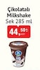 Bim 14 Temmuz 2026 Kataloğu Sek Çikolatalı Milkshake 285 ml