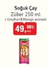 Bim 14 Temmuz 2026 Kataloğu Züber Soğuk Çay 250 ml Greyfurt&Mango Aromalı