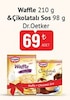 Bim 21 Temmuz 2026 Kataloğu Dr.Oetker Waffle 210 g &Çikolatalı Sos 98 g