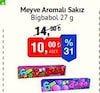 Bim 17 Temmuz 2026 Kataloğu Bigbabol Meyve Aromalı Sakız 27 g