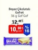 Bim 17 Temmuz 2026 Kataloğu Gof Gof Beyaz Çikolatalı Gofret 36 g