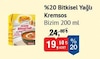 Bim 17 Temmuz 2026 Kataloğu Bizim %20 Bitkisel Yağlı Kremsos 200 ml