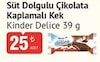 Bim 28 Temmuz 2026 Kataloğu Kinder Delice 39 gr Kek