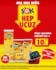 Şok 20 Mart 2024 Kataloğu Piyale Spaghetti 500 gr Makarna