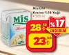 Şok 1 Mayıs 2024 Kataloğu Mis %18 Yağlı Krema 200 ml