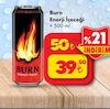 Şok 17 Temmuz 2024 Kataloğu Burn 500 ml Enerji İçeceği