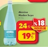 Şok 31 Temmuz 2024 Kataloğu Akmina 1 lt Maden Suyu
