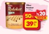 Şok 6 Kasım 2024 Kataloğu Ülker 9 Kat Rulokat Fındıklı Gofret 170 gr