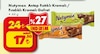 Şok 13 Kasım 2024 Kataloğu Şölen Nutymax Antep Fıstıklı Gofret 44 gr