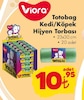 Şok 4 Aralık 2024 Kataloğu Viora Totobag Kedi/Köpek Hijyen Torbası 23x30 cm 20 Adet