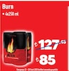 Şok 22 Ocak 2025 Kataloğu Burn 250 ml 4'lü Paket Enerji İçeceği