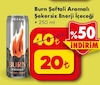 Şok 12 Şubat 2025 Kataloğu Burn Şeftali Aromalı Şekersiz Enerji İçeceği 250 ml