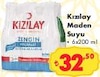 Şok 19 Şubat 2025 Kataloğu Kızılay Sade Afyonkarahisar Maden Suyu 6x200 ml