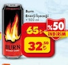 Şok 16 Temmuz 2025 Kataloğu Burn 500 ml Enerji İçeceği