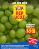 Şok 22 Ağustos 2025 Kataloğu Çekirdeksiz Üzüm 1 kg 