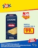 Şok 12 Eylül 2025 Kataloğu Barilla Lasagne - Lazanya 500 gr