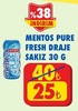 Şok 1 Kasım 2025 Kataloğu Mentos Pure Fresh Nane Aromalı Sakız 30 gr